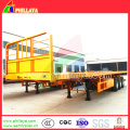 Remolque de plataforma plana para transporte de contenedores de cabecera 3